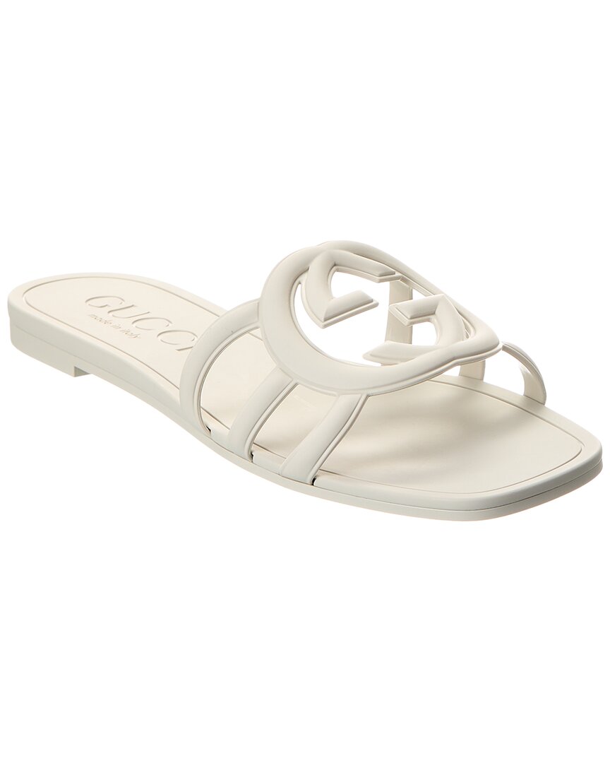 Gucci Gucci Interlocking G Rubber Sandal