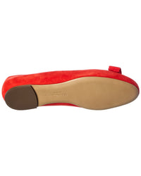 Ferragamo Varina Suede Flat