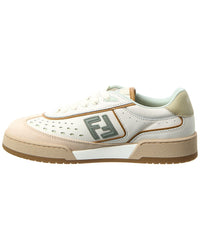 Fendi Match Leather & Suede Sneaker