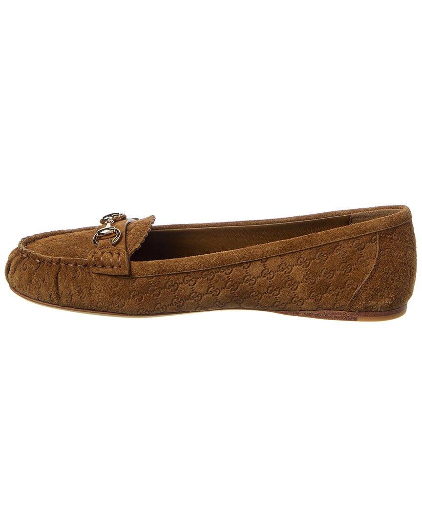 Gucci Horsebit Suede Loafer