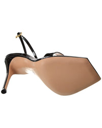 Gianvito Rossi Gianvito Rossi Ribbon Stiletto 105 Patent Slingback Sandal
