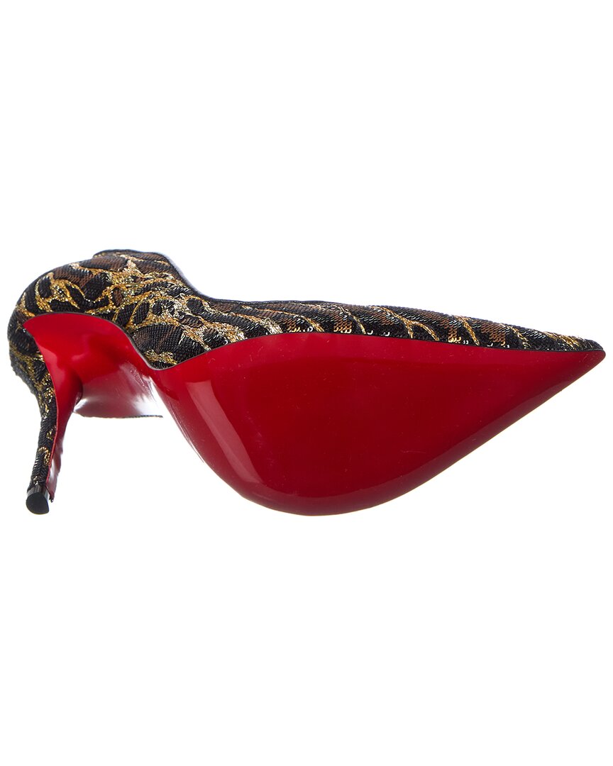 Christian Louboutin Miss Z Ocelot 100 Leather Pump – Bluefly