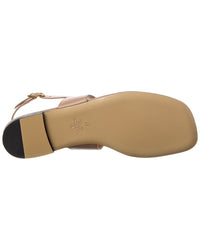 Valentino Vlogo Signature Leather Sandal