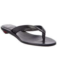 Christian Louboutin Christian Louboutin Miss Z Thong Leather Sandal