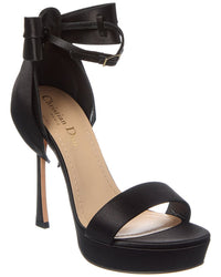 Dior Mlle Dior Satin Platform Sandal
