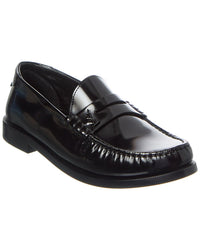 Saint Laurent Le Monogram Leather Loafer 35 Black