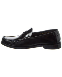 Saint Laurent Le Monogram Leather Loafer