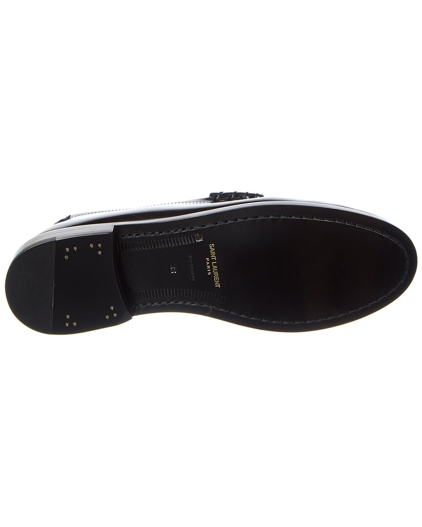 Saint Laurent Le Monogram Leather Loafer
