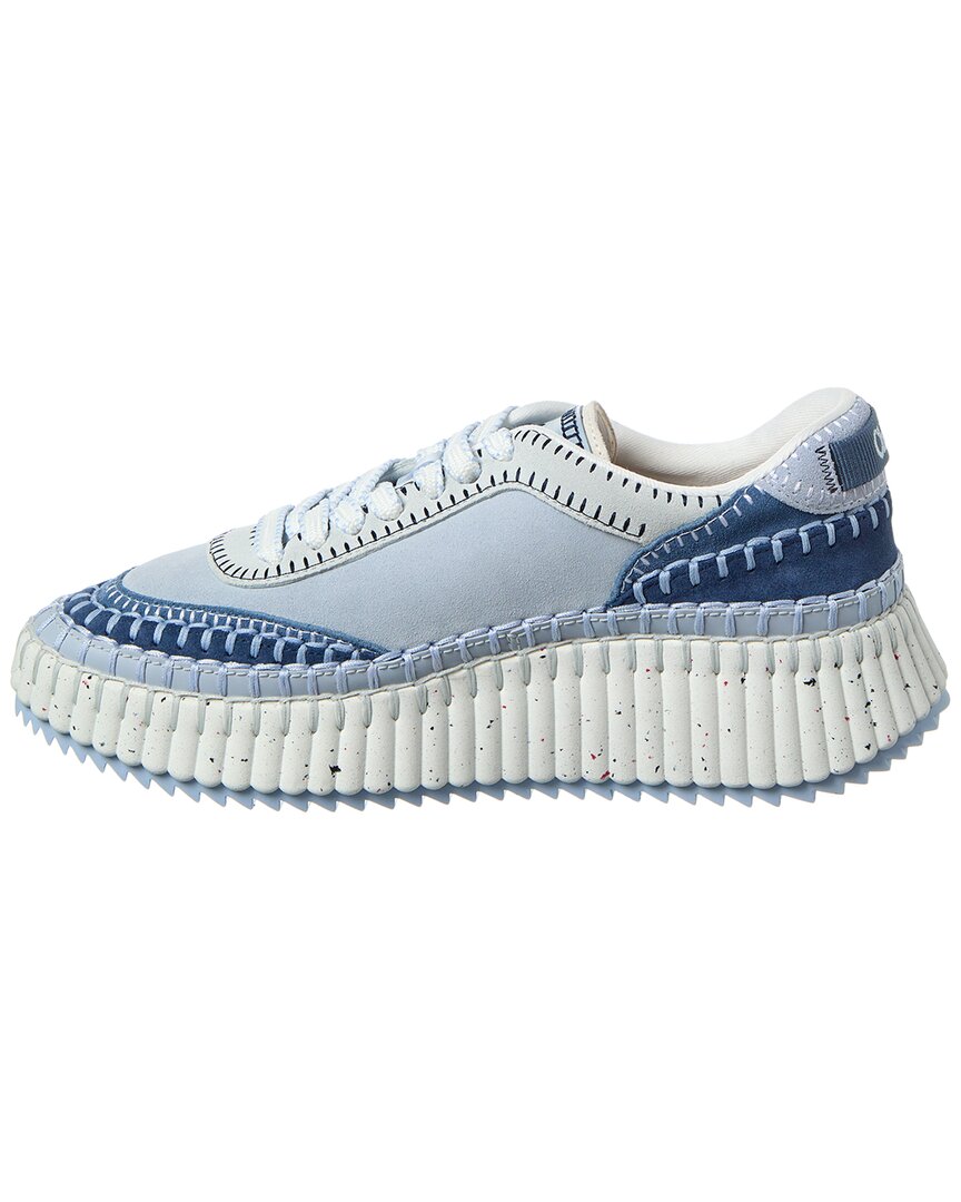 Chloé Nama Leather & Suede Sneaker
