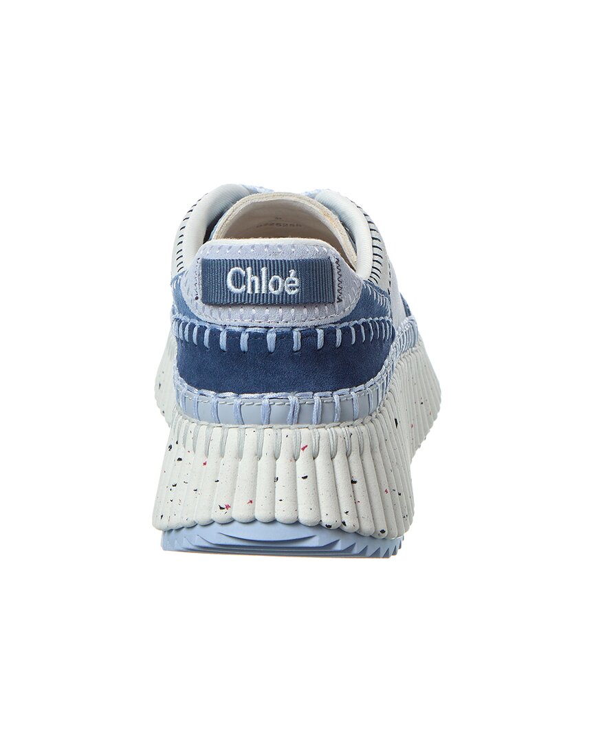 Chloé Nama Leather & Suede Sneaker