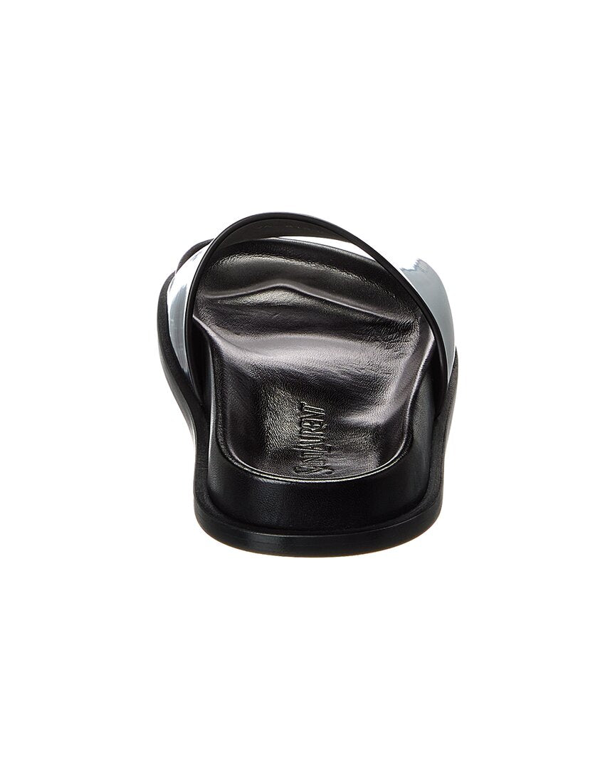 Saint Laurent Nichols Leather Slide – Bluefly