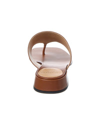 Valentino Vlogo Signature Leather Sandal