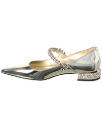 Jimmy Choo Bing Leather Flat
