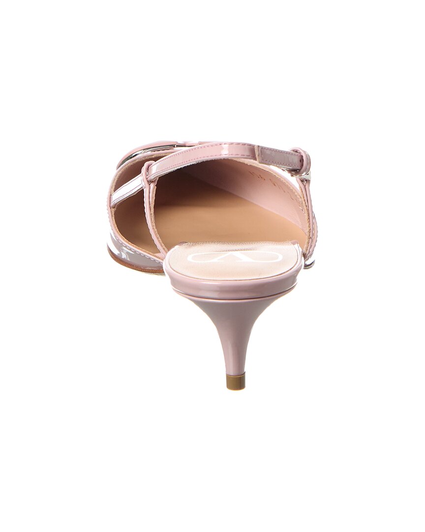 Valentino Vlogo 40 Patent Slingback Pump