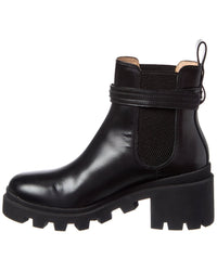 Gucci Logo Leather Boot