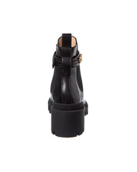 Gucci Logo Leather Boot