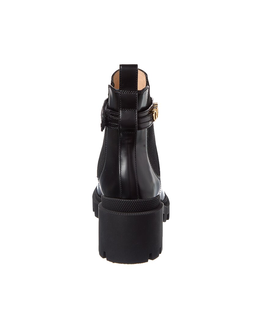 Gucci Logo Leather Boot