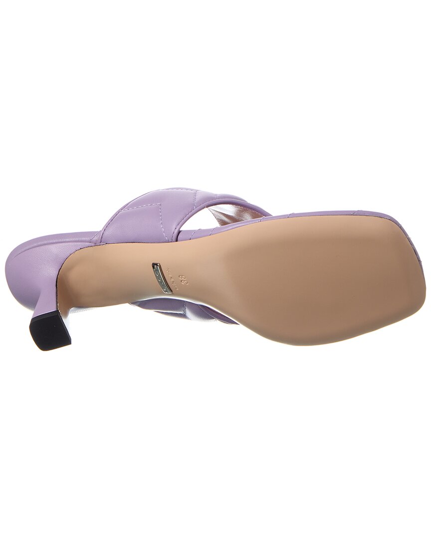 Gucci Gg Logo Leather Sandal
