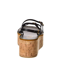 Tod’S Leather Wedge Sandal