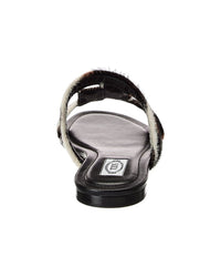 Tod’S Haircalf & Leather Sandal