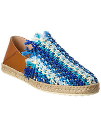 Tod’S Rope & Leather Espadrille