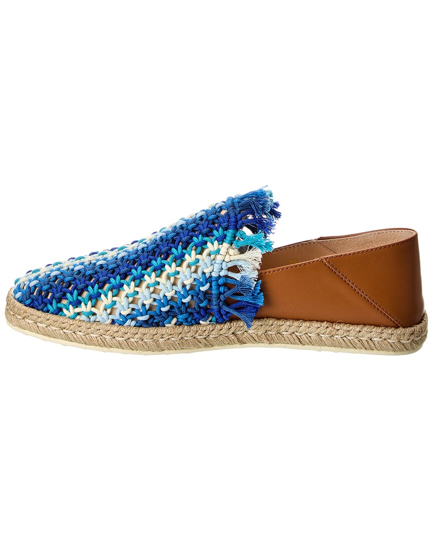 Tod’S Rope & Leather Espadrille