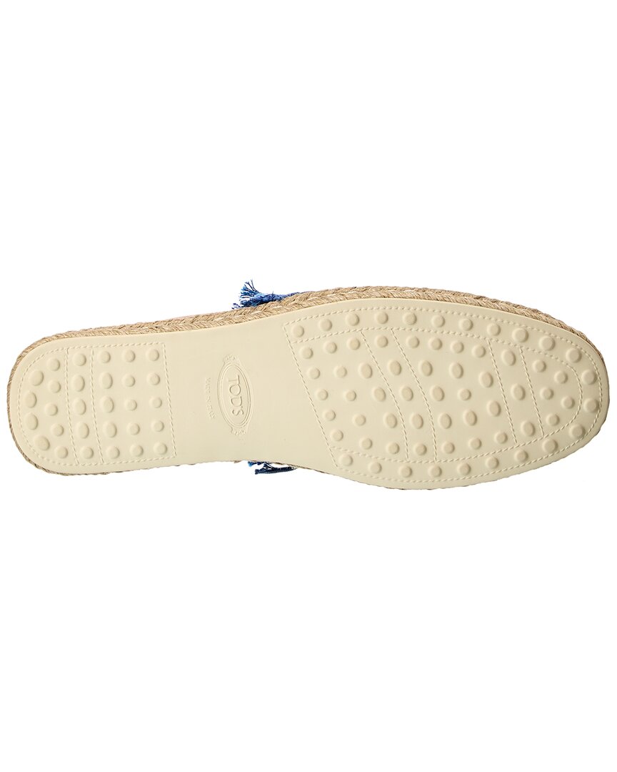 Tod’S Rope & Leather Espadrille