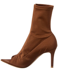Gianvito Rossi Hiroko 85 Lycra & Vinyl Bootie