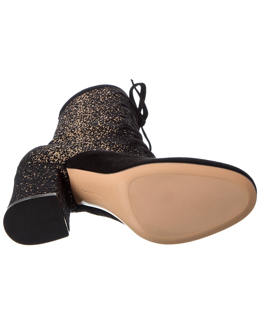 Gianvito Rossi Gianvito Rossi Danis 85 Knit & Suede Boot