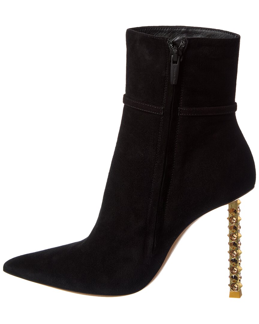 Gianvito Rossi Wonder 105 Suede Bootie