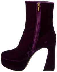 Gianvito Rossi Holly 70 Velvet Platform Bootie