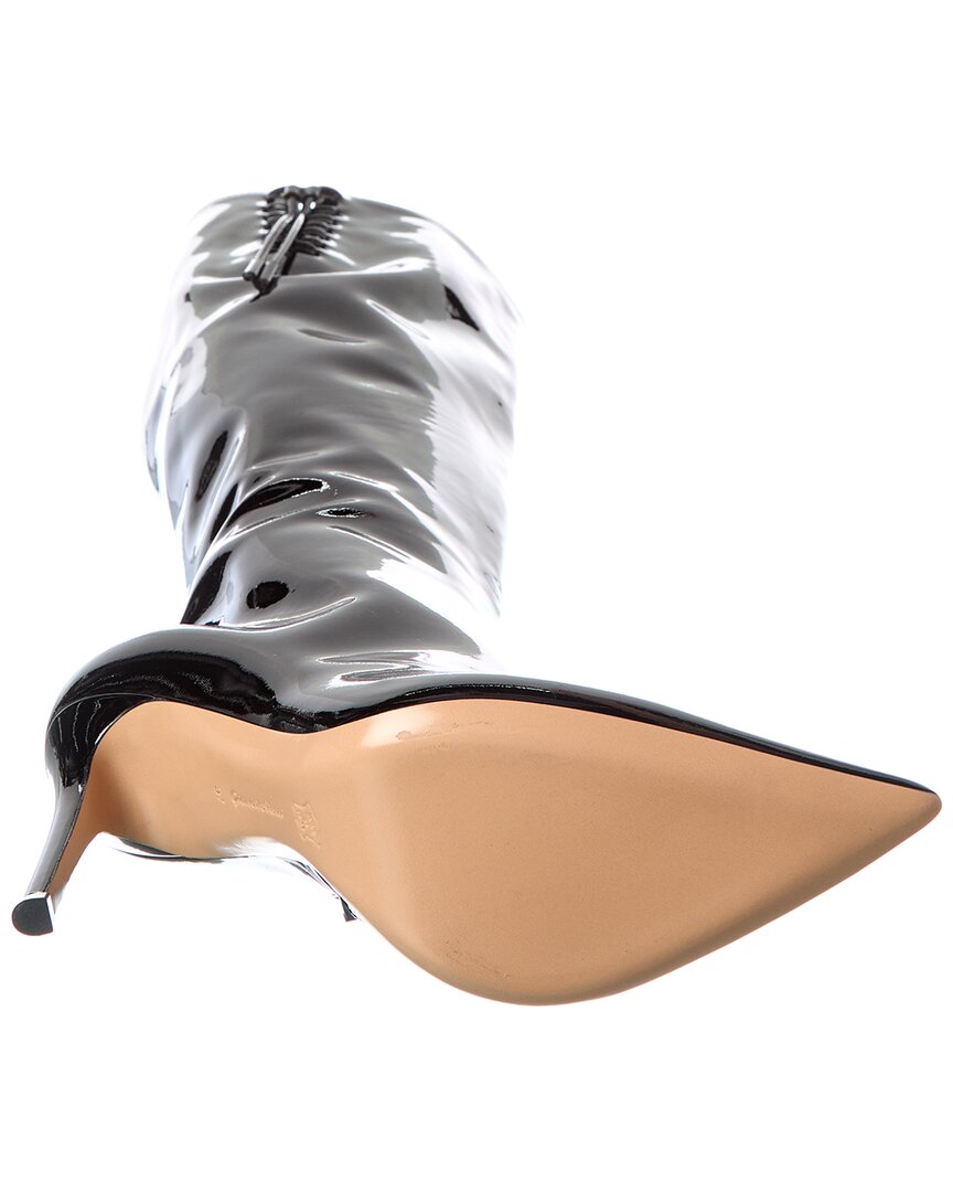 Gianvito Rossi Avril 105 Patent Knee-High Boot