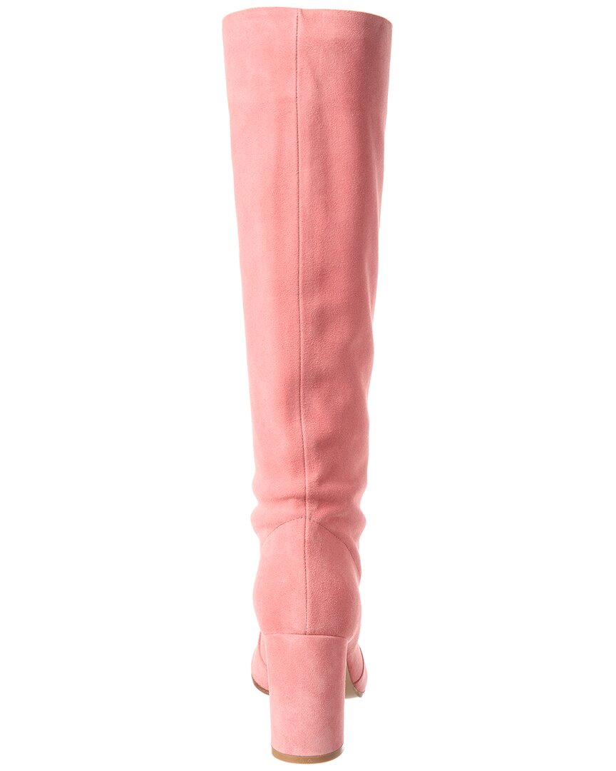 Gianvito Rossi Glen 85 Suede Knee-High Boot