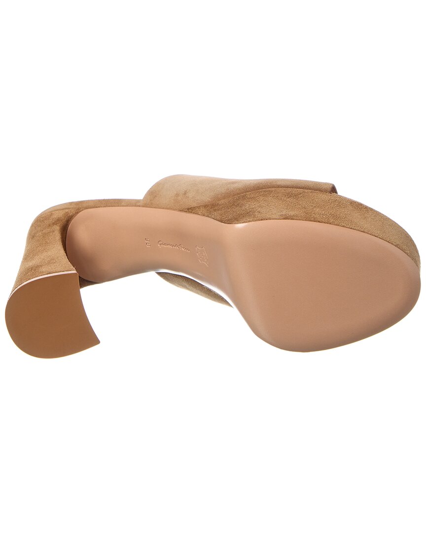 【未使用】Gianvito Rossi スエード ミュール Gianvito Rossi Holly Suede Mule – Bluefly