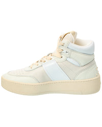 Tod’S Sportiva Leather High-Top Sneaker