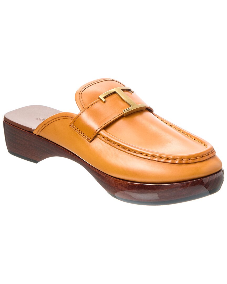 TOD's Tod’S Logo Leather Mule