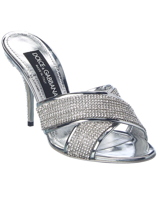 Dolce & Gabbana Crystal Mesh Sandal