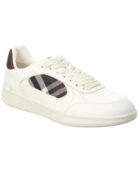 Burberry Check Terrace Leather Sneaker