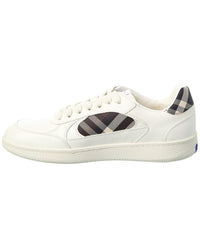 Burberry Check Terrace Leather Sneaker