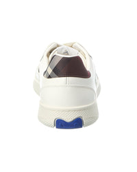 Burberry Check Terrace Leather Sneaker