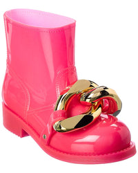 Jw Anderson Chain Rubber Boot Pink