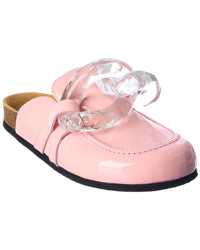 Jw Anderson Chain Patent Mule Pink