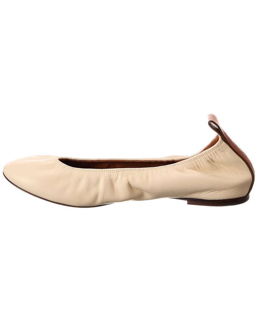 Lanvin Leather Ballerina Flat