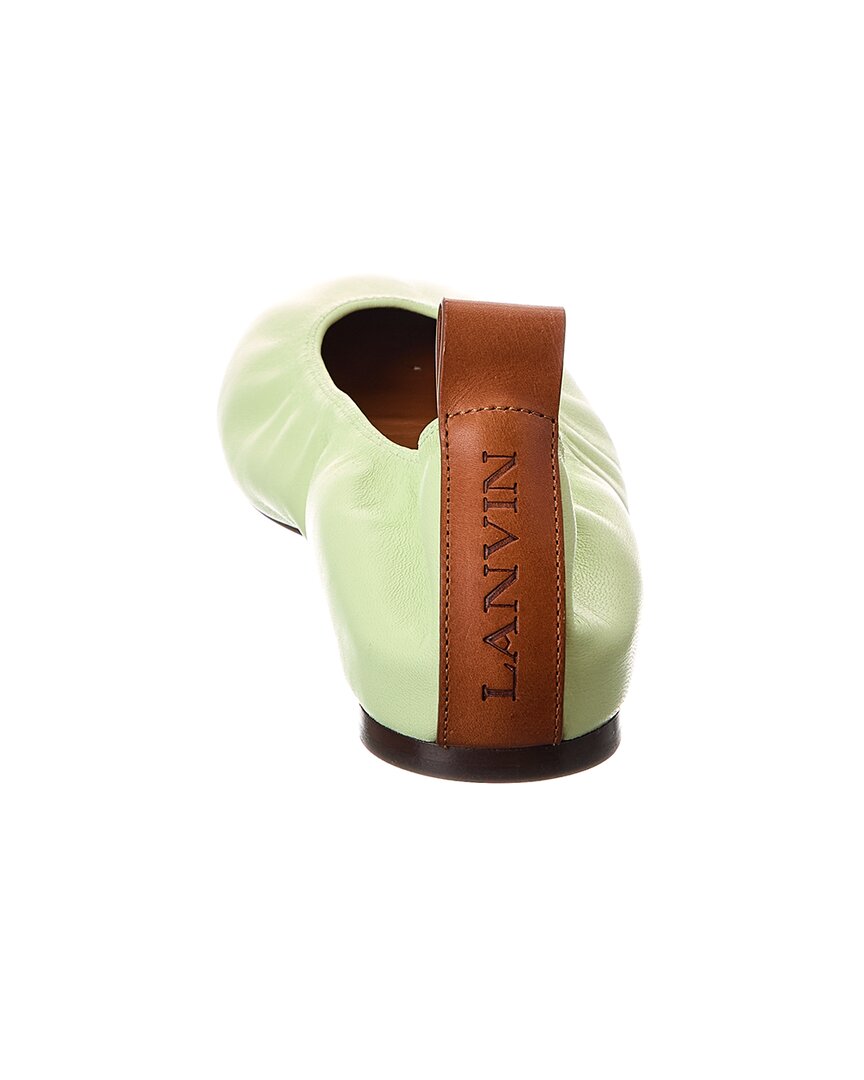 Lanvin Leather Ballerina Flat