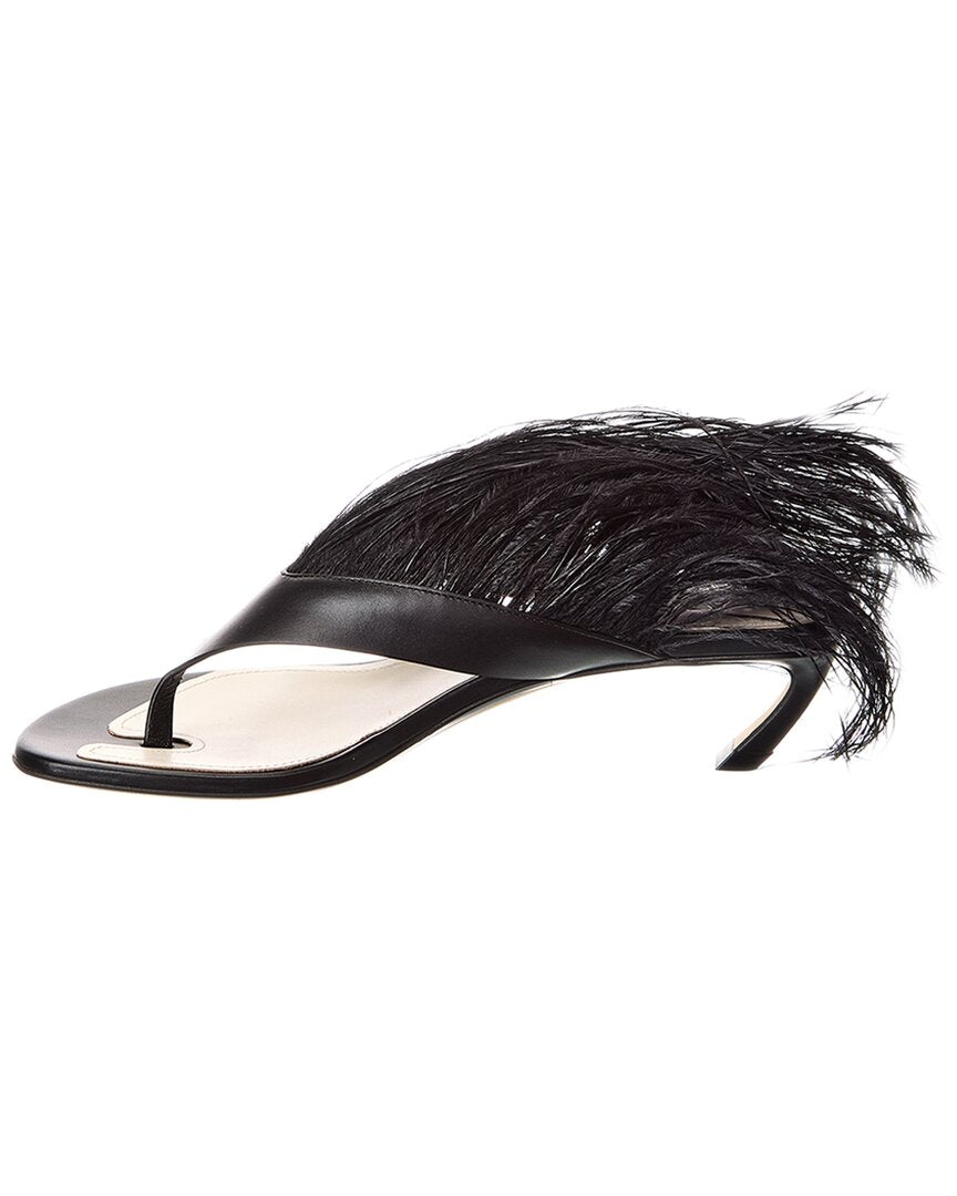 Lanvin Swing Melodie 45 Leather Sandal