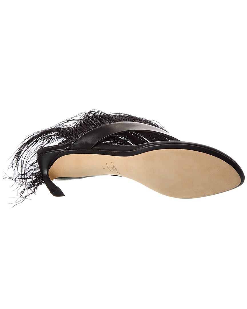 Lanvin Swing Melodie 45 Leather Sandal