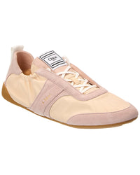 Chloé Kick Nylon & Suede Sneaker