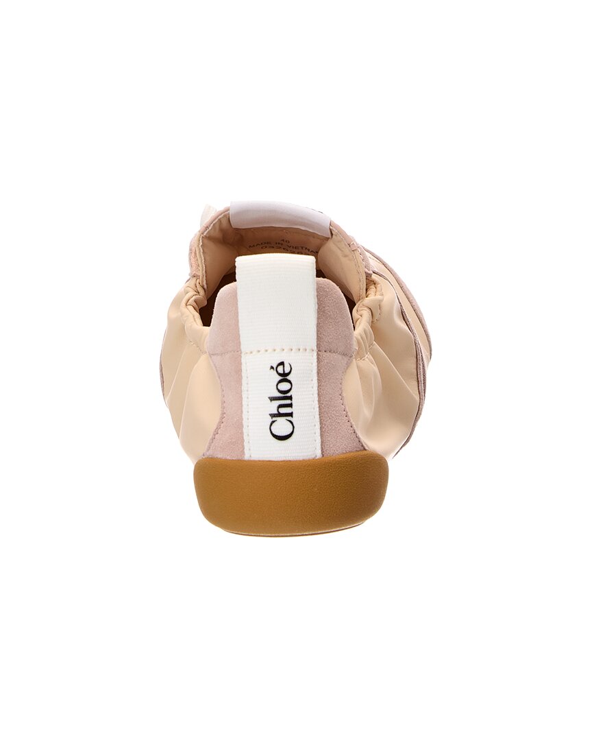 Chloé Kick Nylon & Suede Sneaker