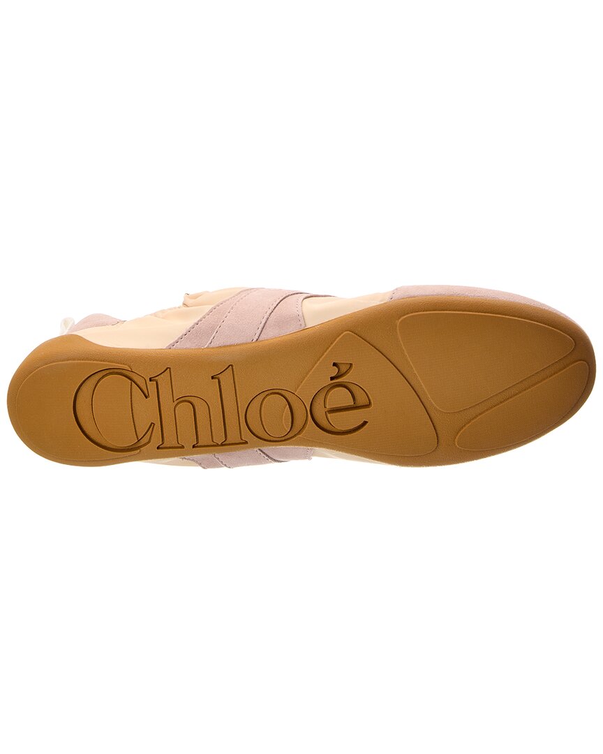 Chloé Kick Nylon & Suede Sneaker