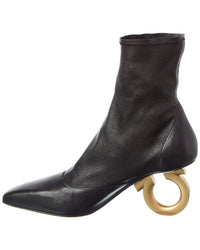 Ferragamo Ferragamo Adhar Leather Bootie